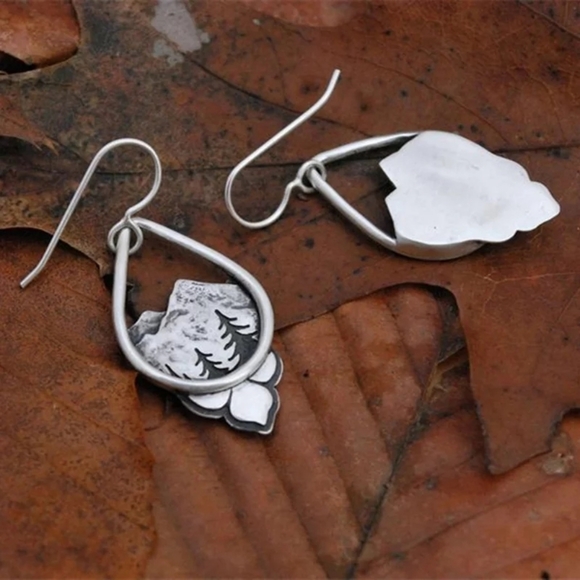 Mountain earrings - Picture 4 of 5